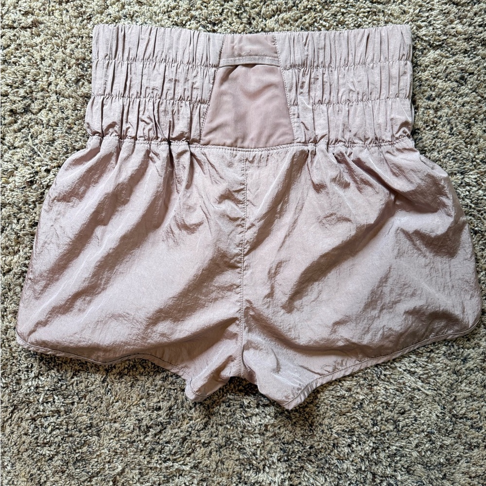 FP Movement by Free People Blush High-Waist Athletic Shorts